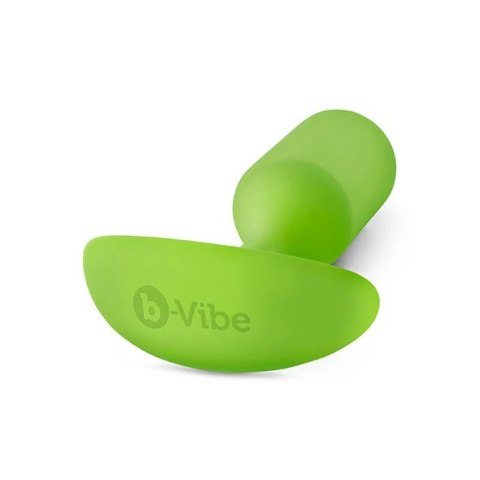 Plug analny - B-Vibe Snug Plug 3 Lime Plug analny - B-Vibe Snug Plug 3 Lime