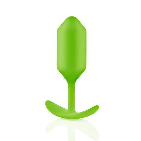 Plug analny - B-Vibe Snug Plug 3 Lime Plug analny - B-Vibe Snug Plug 3 Lime