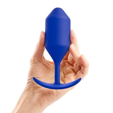 Plug analny - B-Vibe Snug Plug 4 Navy Plug analny - B-Vibe Snug Plug 4 Navy