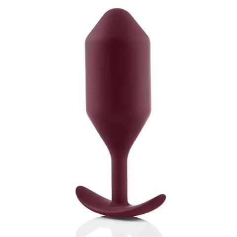 Plug analny - B-Vibe Snug Plug 5 Dark Red Plug analny - B-Vibe Snug Plug 5 Dark Red