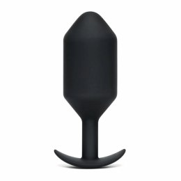 B-Vibe Snug Plug 7 Black - anatomiczny model silikonowy 600g