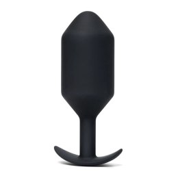 B-Vibe Snug Plug 7 Black - anatomiczny model silikonowy 600g