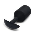 B-Vibe Snug Plug 7 Black - anatomiczny model silikonowy 600g