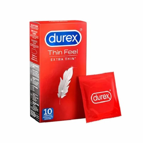 Prezerwatywy cienkie - Durex Thin Feel Extra Thin 10 szt Prezerwatywy cienkie - Durex Thin Feel Extra Thin 10 szt