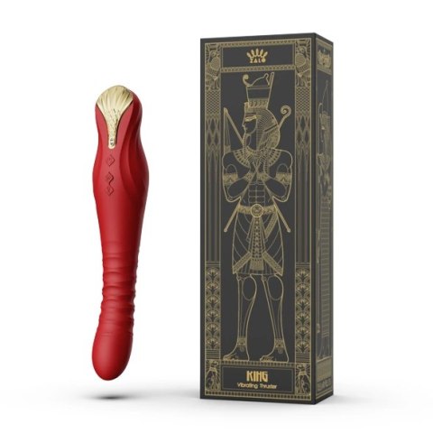 Pulsowibrator - Zalo King Wine Red Pulsowibrator - Zalo King Wine Red