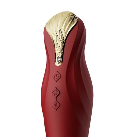 Pulsowibrator - Zalo King Wine Red Pulsowibrator - Zalo King Wine Red