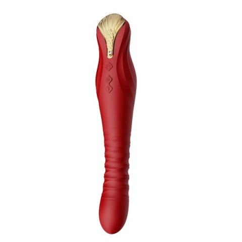 Pulsowibrator - Zalo King Wine Red Pulsowibrator - Zalo King Wine Red