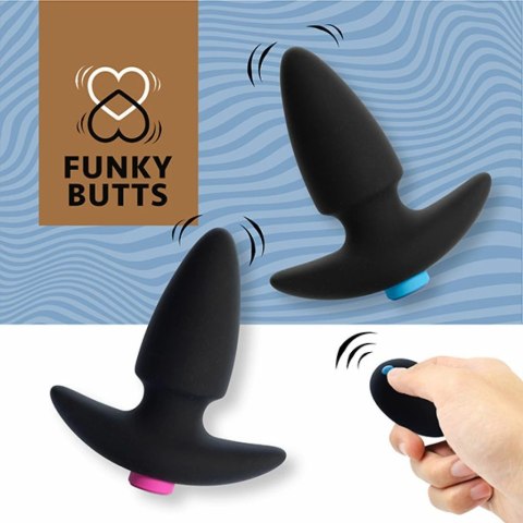 Zdalnie sterowane korki analne - FeelzToys FunkyButts Zdalnie sterowane korki analne - FeelzToys FunkyButts