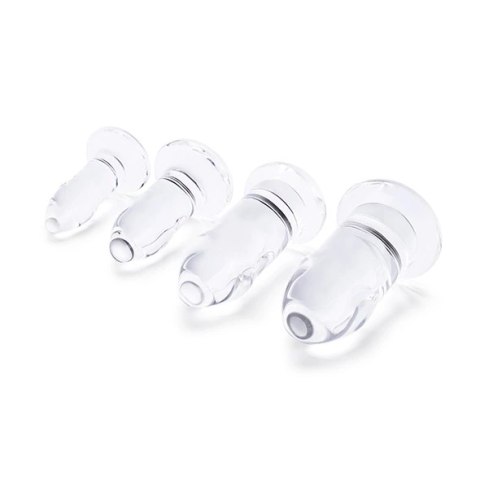 Zestaw szklanych plugów analnych - B-Vibe Anal Dilators Set Zestaw szklanych plugów analnych - B-Vibe Anal Dilators Set