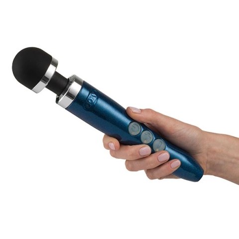 Masażer - Doxy Die Cast 3R Wand Massager Blue Flame Masażer - Doxy Die Cast 3R Wand Massager Blue Flame