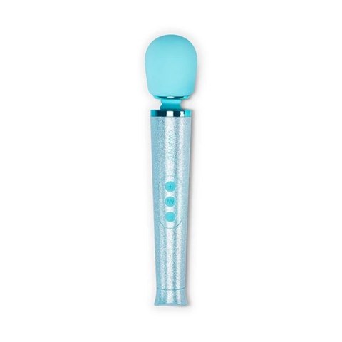 Masażer - Le Wand Petite All That Glimmers Massager Blue Masażer - Le Wand Petite All That Glimmers Massager Blue