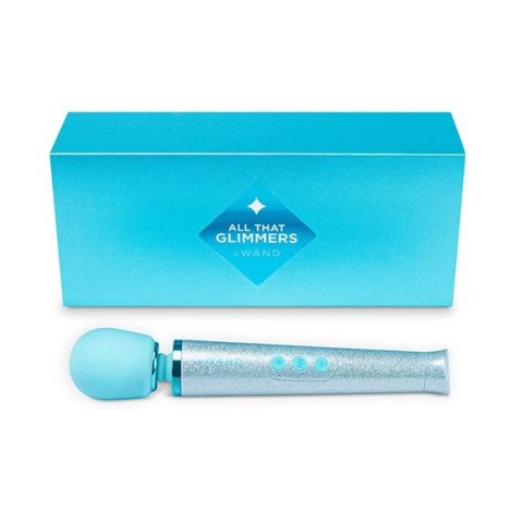 Masażer - Le Wand Petite All That Glimmers Massager Blue Masażer - Le Wand Petite All That Glimmers Massager Blue