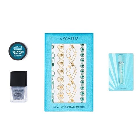 Masażer - Le Wand Petite All That Glimmers Massager Blue Masażer - Le Wand Petite All That Glimmers Massager Blue
