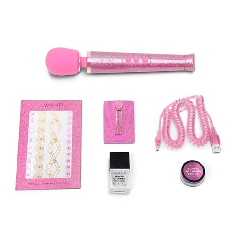 Masażer - Le Wand Petite All That Glimmers Massager Pink Masażer - Le Wand Petite All That Glimmers Massager Pink