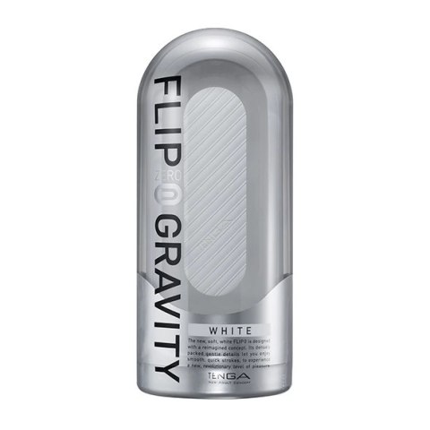 Masturbator - Tenga Flip Zero 0 Gravity White Masturbator - Tenga Flip Zero 0 Gravity White