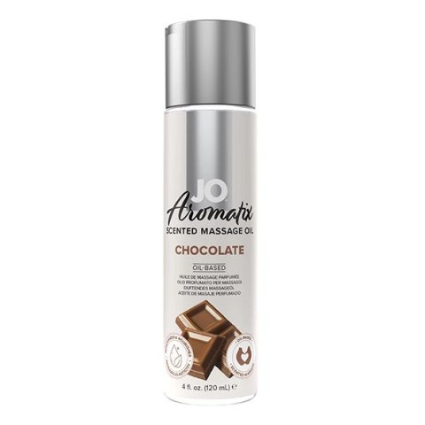 Olejek do masażu - System JO Aromatix Massage Oil Chocolate 120 ml Olejek do masażu - System JO Aromatix Massage Oil Chocolate 120 ml