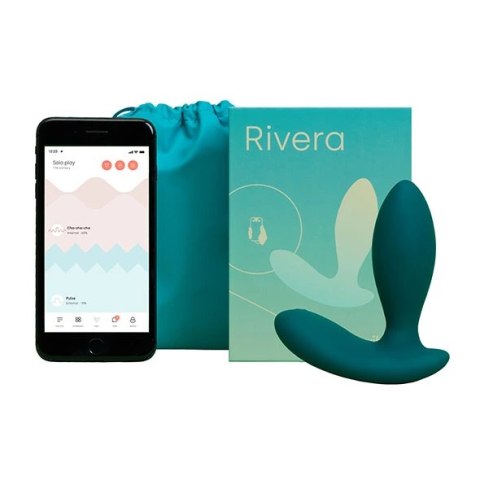 Plug analny wibrujący - Vibio Rivera Green Plug analny wibrujący - Vibio Rivera Green