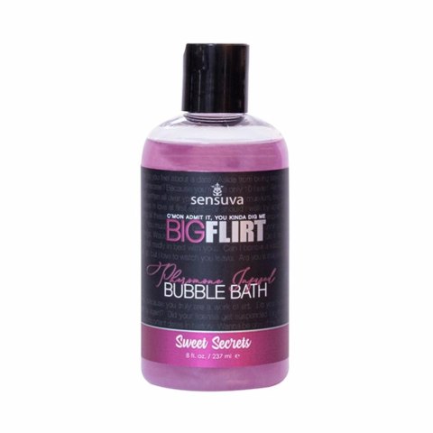 Płyn do kąpieli - Sensuva Big Flirt Pheromone Bubble Bath Sweet Secrets 237 ml Płyn do kąpieli - Sensuva Big Flirt Pheromone Bubble Bath Sweet Secrets 237 ml