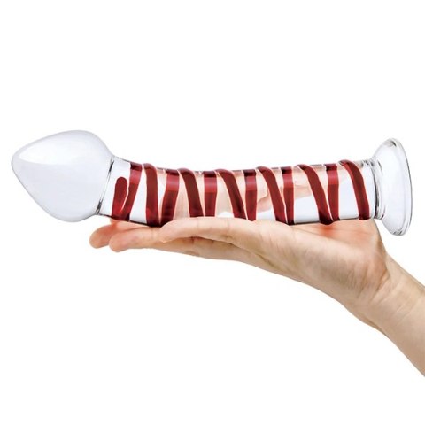 Szklane dildo - Glas Mr. Swirly 20,3 cm Szklane dildo - Glas Mr. Swirly 20,3 cm