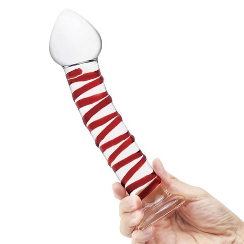 Szklane dildo - Glas Mr. Swirly 20,3 cm Szklane dildo - Glas Mr. Swirly 20,3 cm
