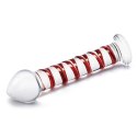 Szklane dildo - Glas Mr. Swirly 20,3 cm