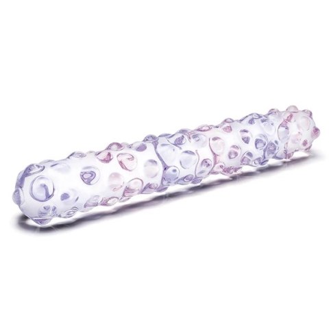 Szklane dildo - Glas Purple Rose Nubby 23 cm Szklane dildo - Glas Purple Rose Nubby 23 cm