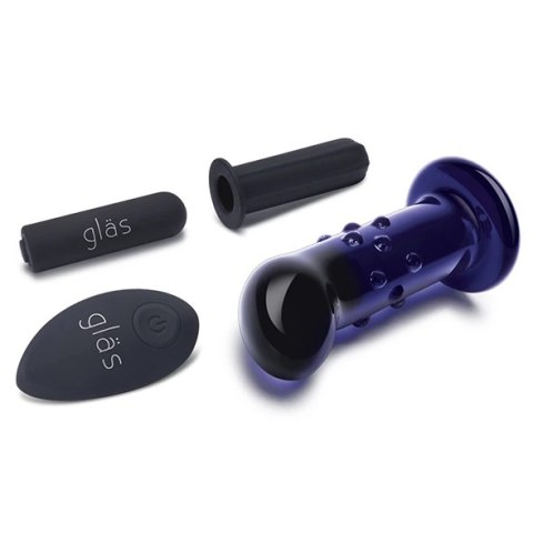 Szklany plug analny wibrujący - Glas Vibrating Dotted G-Spot/P-Spot Plug Szklany plug analny wibrujący - Glas Vibrating Dotted G-Spot/P-Spot Plug