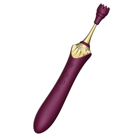 Wibrator - Zalo Bess 2 Velvet Purple Wibrator - Zalo Bess 2 Velvet Purple