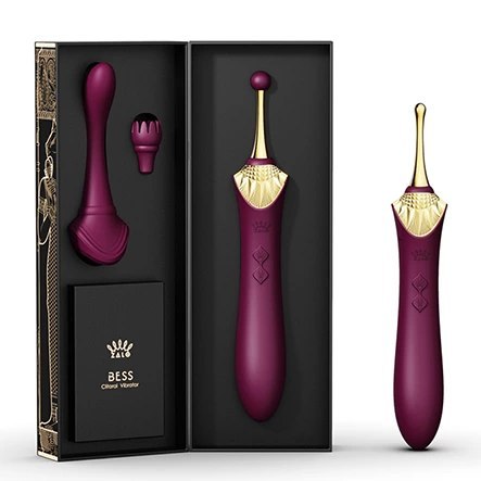 Wibrator - Zalo Bess Velvet Purple Wibrator - Zalo Bess Velvet Purple