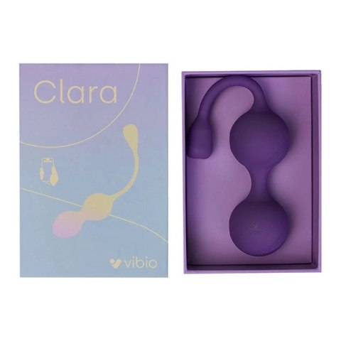 Wibrujące kulki gejszy - Vibio Clara Purple Wibrujące kulki gejszy - Vibio Clara Purple