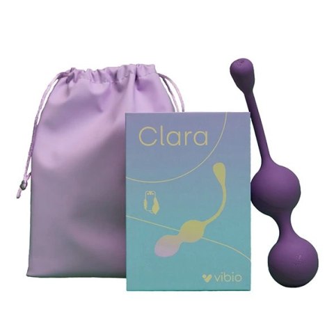 Wibrujące kulki gejszy - Vibio Clara Purple Wibrujące kulki gejszy - Vibio Clara Purple