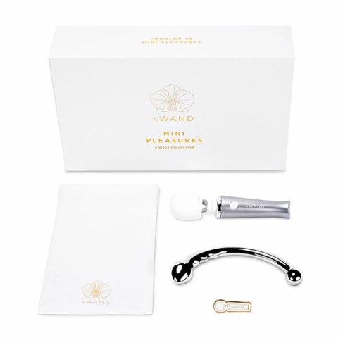 Zestaw akcesoriów - Le Wand Mini Pleasures 4-Piece Collection Zestaw akcesoriów - Le Wand Mini Pleasures 4-Piece Collection