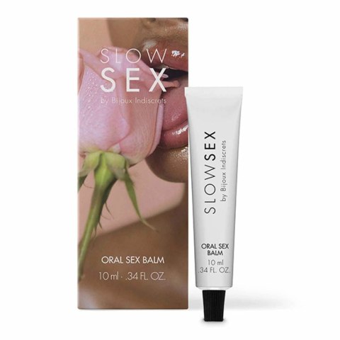 Balsam do seksu oralnego - Bijoux Indiscrets Slow Sex Oral Sex Balm 10 ml Balsam do seksu oralnego - Bijoux Indiscrets Slow Sex Oral Sex Balm 10 ml