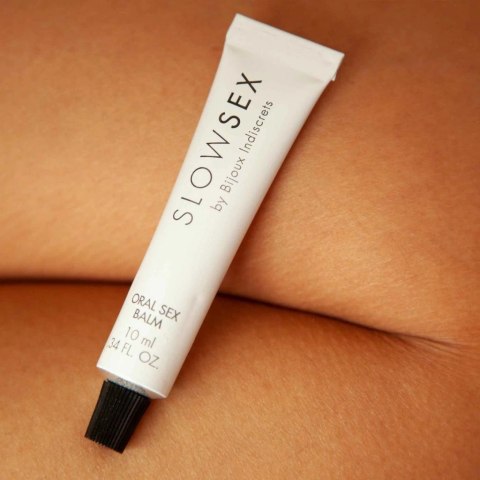 Balsam do seksu oralnego - Bijoux Indiscrets Slow Sex Oral Sex Balm 10 ml Balsam do seksu oralnego - Bijoux Indiscrets Slow Sex Oral Sex Balm 10 ml