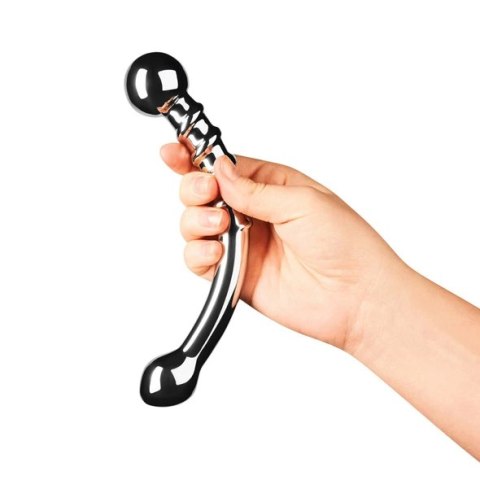 Dildo - Le Wand Stainless Steel Bow Dildo - Le Wand Stainless Steel Bow