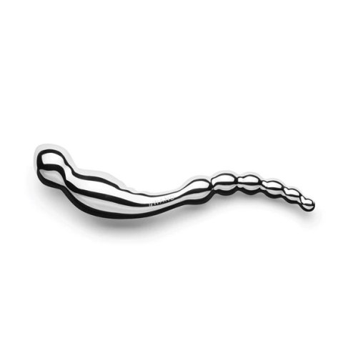 Dildo - Le Wand Stainless Steel Swerve Dildo - Le Wand Stainless Steel Swerve