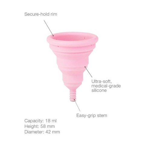 Kubeczek menstruacyjny - Intimina Lily Compact Cup A Kubeczek menstruacyjny - Intimina Lily Compact Cup A