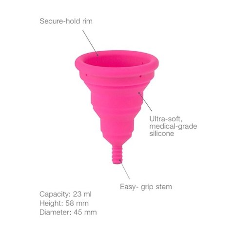 Kubeczek menstruacyjny - Intimina Lily Compact Cup B Kubeczek menstruacyjny - Intimina Lily Compact Cup B