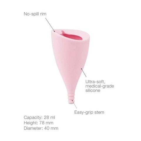 Kubeczek menstruacyjny - Intimina Lily Cup A Kubeczek menstruacyjny - Intimina Lily Cup A