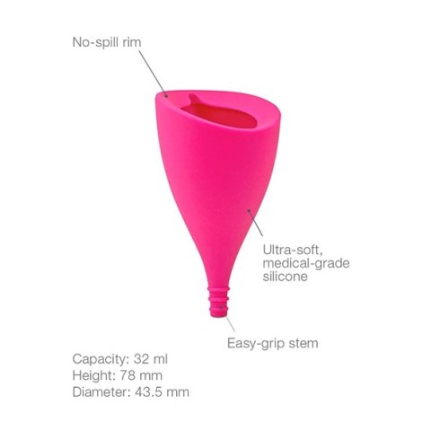 Kubeczek menstruacyjny - Intimina Lily Cup B Kubeczek menstruacyjny - Intimina Lily Cup B