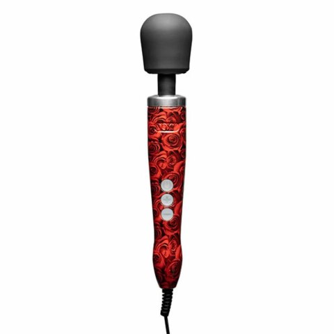 Masażer - Doxy Die Cast Wand Massager Rose Pattern Masażer - Doxy Die Cast Wand Massager Rose Pattern