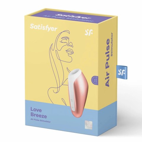 Masażer powietrzny - Satisfyer Love Breeze Copper Masażer powietrzny - Satisfyer Love Breeze Copper