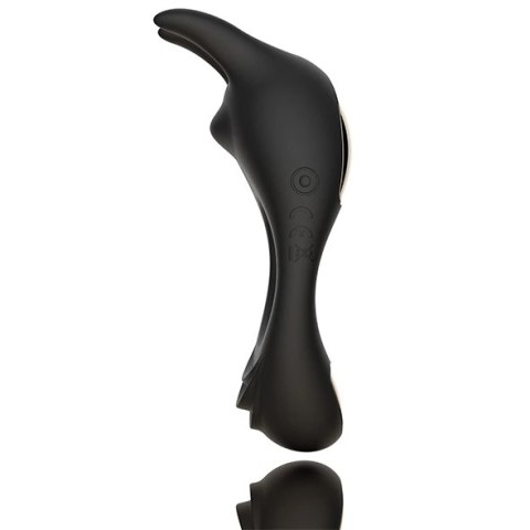 Pierścień wibrujący - FeelzToys Zeus Black Pierścień wibrujący - FeelzToys Zeus Black