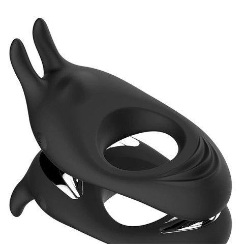 Pierścień wibrujący - FeelzToys Zeus Black Pierścień wibrujący - FeelzToys Zeus Black