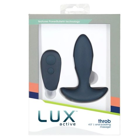 Plug analny pulsujący - Lux Active Throb Plug analny pulsujący - Lux Active Throb