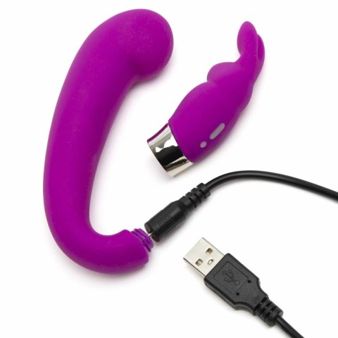 Wibrator - Happy Rabbit G-Spot Clitoral Curve Vibrator Wibrator - Happy Rabbit G-Spot Clitoral Curve Vibrator