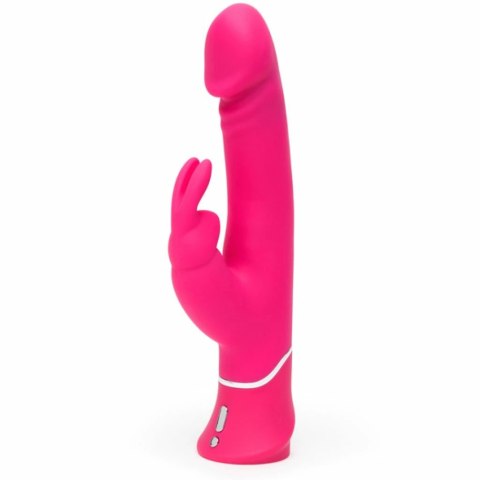 Wibrator - Happy Rabbit Realistic Dual Density Rabbit Vibrator Pink Wibrator - Happy Rabbit Realistic Dual Density Rabbit Vibrator Pink