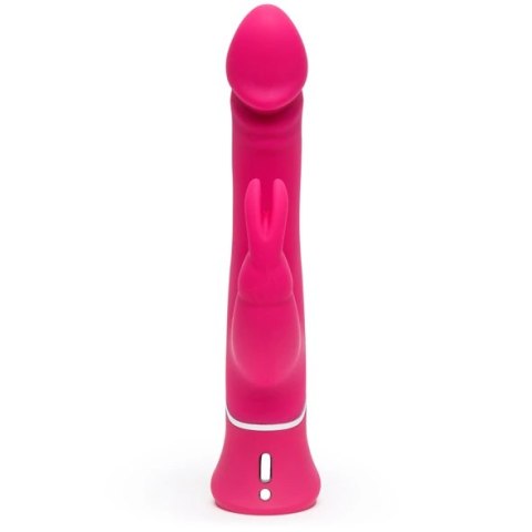 Wibrator - Happy Rabbit Realistic Dual Density Rabbit Vibrator Pink Wibrator - Happy Rabbit Realistic Dual Density Rabbit Vibrator Pink