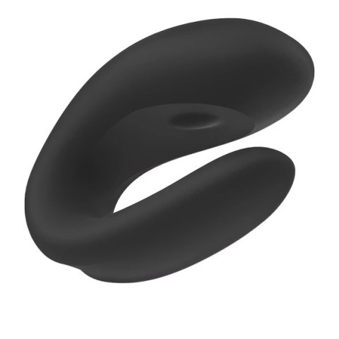 Wibrator dla par - Satisfyer Double Joy Black Wibrator dla par - Satisfyer Double Joy Black