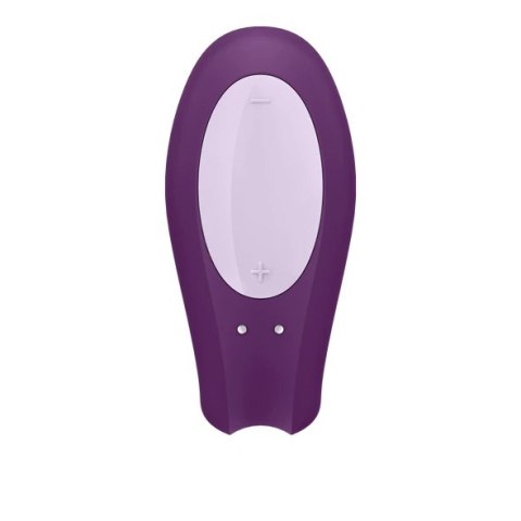 Wibrator dla par - Satisfyer Double Joy Violet Wibrator dla par - Satisfyer Double Joy Violet